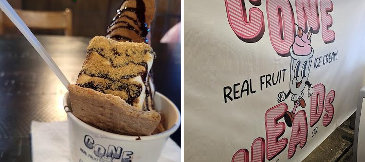 Cone Heads Real Fruit Ice Cream